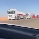 Позавчера на границе Ирака и Иордании арабы двух стран перекрыли дорогу и до си…