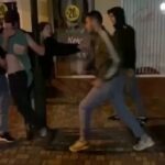 В Керчи кавказцы шли по улице и докопались до компании ребят. Бородачи начали ст…