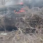 Уничтоженная «Ланцетом» ВСУшная гаубица М109.#баргузин #Украина #Zлыерусские #Ро…