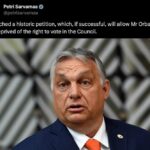 В Европарламенте собираются лишить Венгрию права голоса — депутат Европарламента…