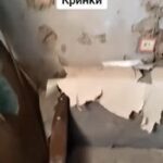Видео из Крынок со стороны противника. Автор видео отмечает, что все дома в нп у…