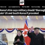 Лидер Северной Кореи призвал своих военных уничтожить США и Южную Корею в случае…