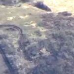 Очень редкий случай уничтожения танка ВСУ залпом из РСЗО. Один из реактивных сн…