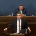 В парламенте Грузии произошла драка в ходе рассмотрения спорного закона об иноаг…