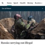 Британский The Telegraph пишет, что ВС РФ с дронов сбрасывают на позиции ВСУ сле…