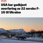 США разрешили Норвегии передать Украине 22 истребителя F-16, — NettavisenТакже Н…