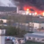 Трипольская ТЭС в Киевской области после утренних ударов….