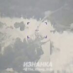 Уничтожение очередной украинской переправы через Оскол в районе Купянска, примен…