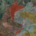 Приблизительная ситуация по Кореневскому району Курской области.Ярко-красная зон…