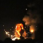 Израиль ночью атаковал район аэропорта в Бейруте.@belarusian_silovik…