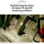 Президент США должен получить право применять ядерное оружие без одобрения Конгр…