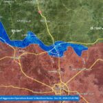 Утренние авиаудары ВКС России по боевикам в городах Хальфая и Маардас (Маардес) …