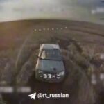 Кадры охоты на технику и пехоту ВСУ на Купянском участке фронта при помощи БПЛА …
