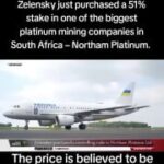 Зеленский приобрел 51% Northam Platinum — крупнейшего добытчика платины в ЮАР за…