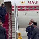 Кадры прибытия президента Индонезии Прабово Субианто.Видео: Секретариат первого…