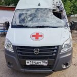 За 3 месяца от ударов ВСУ пострадали 11 медиков и десятки санитарных машин, заяв…