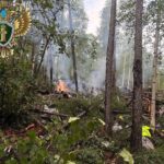 Кадры с места крушения самолета Ан-24.Фото: Дальневосточная транспортная прокура…