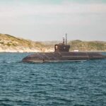 Встреча экипажа подводного крейсера «Князь Пожарский» в Мурманской области.Виде…