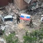 Танкисты подняли триколор над освобожденным Александро-Калиново@belarusian_silov…