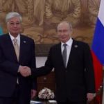 Путин поздравил президента Казахстана Токаева с тем, что на парламентских выбор…