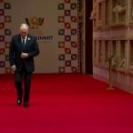 Путин прибыл в конгресс-центр «Бхарат Мандапам» для участия в саммите БРИКС.Вид…