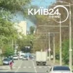 Главный офис «Киевстара» все же горит, хотя атакован был утром.#Россия #Z #СВО #…