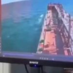 Появилось видео с моментом атаки на судно Royad Mammadov с украинским зерном на …